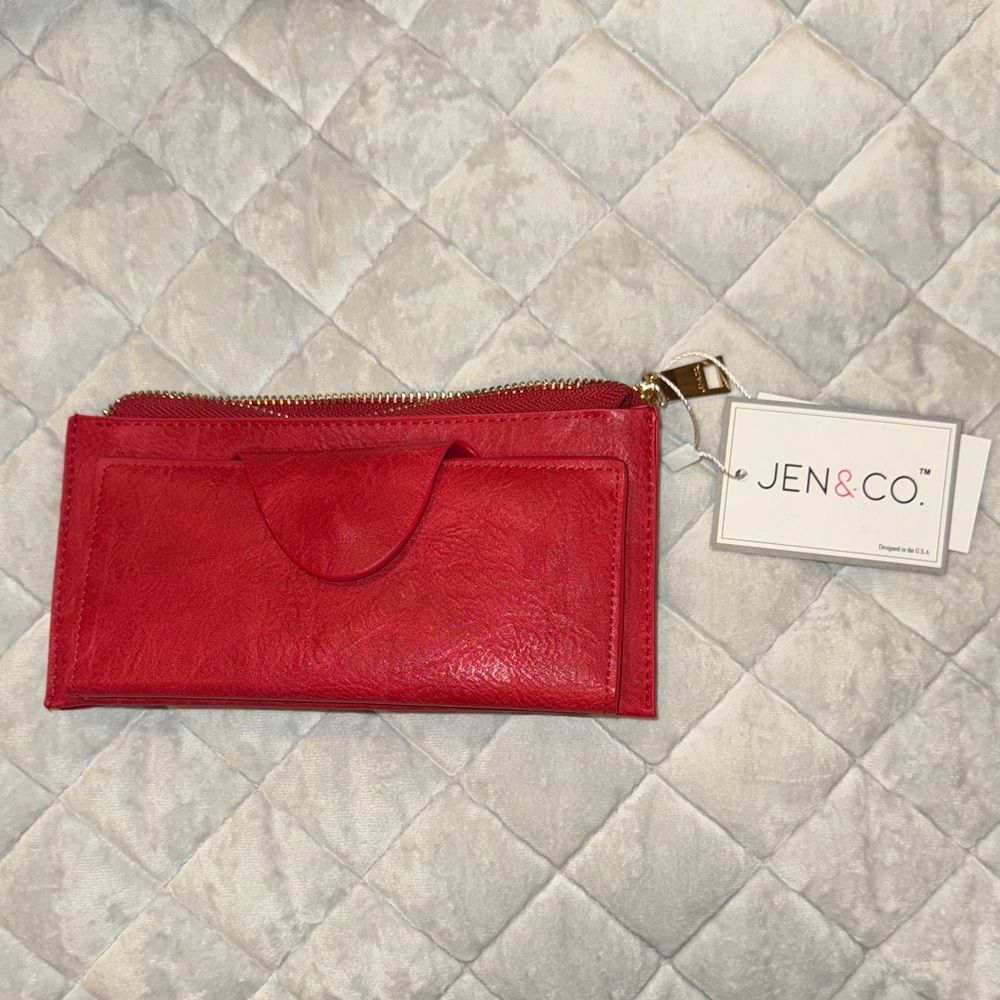 Jen & Co. Red Women's Wallet